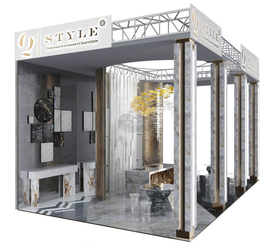 Проект стенда Q-Style на MosBuild 2022 Проект стенда Q-Style на MosBuild 2022