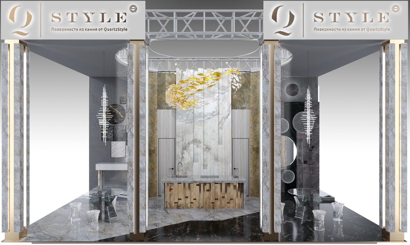Проект стенда Q-Style на MosBuild 2022 Проект стенда Q-Style на MosBuild 2022