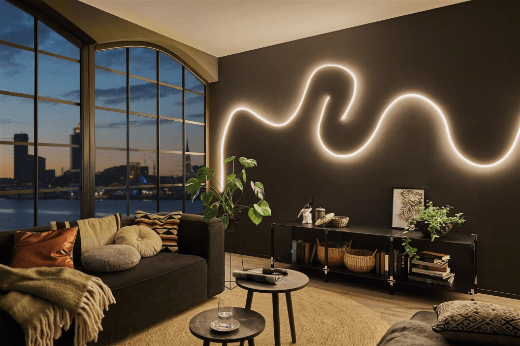 image6.png украшение пустой стены с помощью освещения