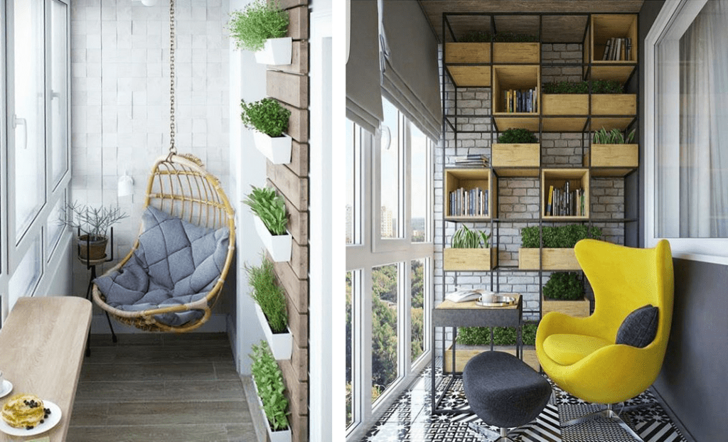 как обустроить балкон